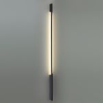 7155/100 HIGHTECH ODL26 Прямой элемент для инсталяции  черный/cиликон/металл IP20 LED 14W 491Лм 3000K 120° 24V FINO