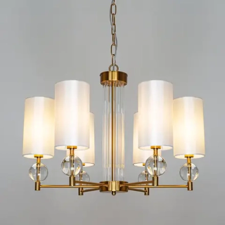 Подвесная люстра Arte Lamp MATAR A4027LM-6PB, 6хE14