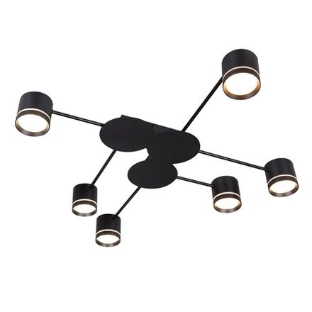 Потолочная люстра Arte Lamp LEGACY A8024PL-6BK, 6хGX53