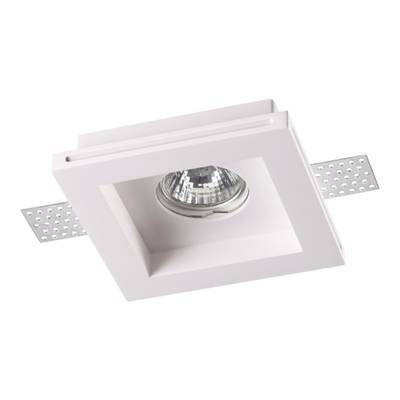 370471 SPOT NT19 184 белый Встраиваемый под покраску светильник IP20 GU10 50W 220V YESO
