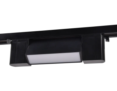 Трековый однофазный светодиодный светильник GL6660 BK черный LED 6W 4200K