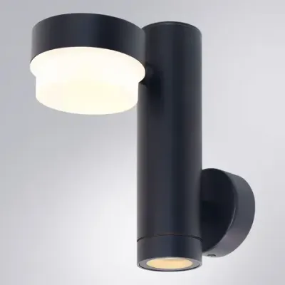 Уличный настенный светильник Arte Lamp BUDAPEST A2362AL-2BK, 1хGU10