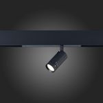 ST658.496.07 Св-к трек. Zoom Черный LED 1*7W 2700K-6000K 400Lm Ra&gt;90 15-38 IP20 D40xH90 220V