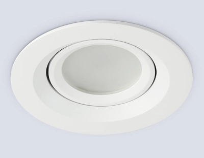 Светильник встраиваемый TN1141 WH белый IP44 GU5.3 D95*38