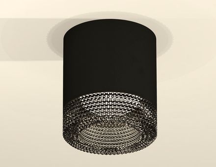 Комплект накладного светильника XS7402011 SBK/BK черный песок/тонированный MR16 GU5.3 (C7402, N7192)