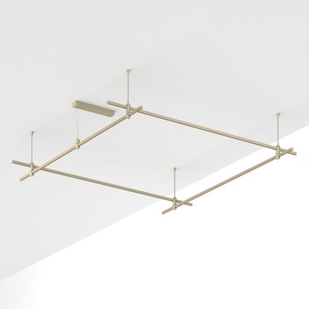 Основание ART-APRIORI-QUADRAT-ROD-400-2000x2000 (OG) (Arlight, IP20 Металл, 3 года)