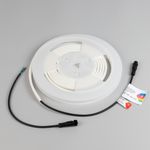 Лента герметичная WAVE-SIDE-PU-H120-06x12mm 24V RGB (8 W/m, IP68, 3m, wire x1) (Arlight, Вывод прямой, 3 года)