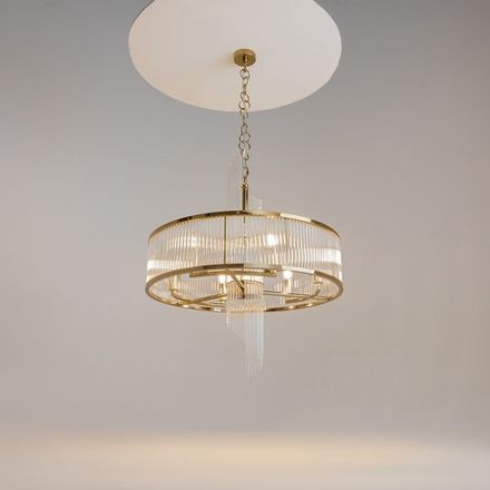 Подвесной светильник Frame E14х6, MOD174PL-06G. TM Maytoni
