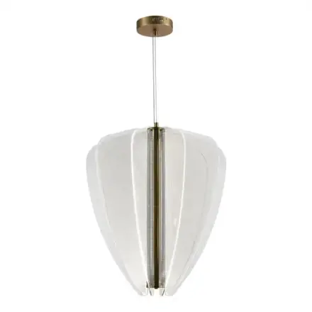 SL6509.213.01 Светильник подвесной ST-Luce Латунь/Прозрачный LED 1*75W 4000K