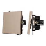 Механизм звонкового выключателя SWT-TENDO-MKR1-PL-GD (230V, 10A) (Arlight, -)