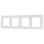 Рамка стеклянная FRM-GLARE-GS-4-WH (Arlight, -)