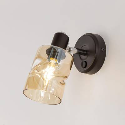 Citilux Кингстон CL518510 Спот поворотный с выключателем Венге