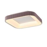7770/56L AVRA LED SN Светильник металл/белый/мокко LED 56Вт+14Вт 3000-6000K 500х500 IP43 пульт ДУ+подсветка SHARMEL