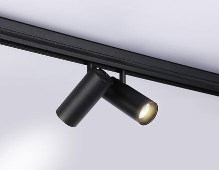 Светильник светодиодный трековый для шинопровода Magnetic GL3902/2 BK черный LED 20W 4200К 48V 24° 180*45*182