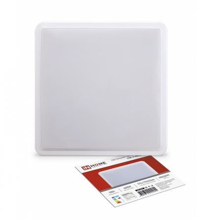 Светильник светодиодный СПБ-2-КВАДРАТ 10Вт 4000К 800лм 230В 170мм бел. IN HOME 4690612022055