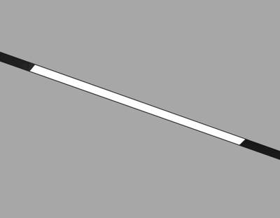 Светильник трековый светодиодный Magnetic standard 48V 20mm GL4455 BK черный  IP20 10W 3CCT 3000-6000K SMART 120° 304*22*45