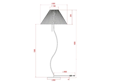 Торшер Arte Lamp AGATHA A5069PN-1WH, 1хE27