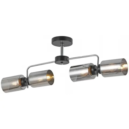 IL8249-4COU-79 BK CR светильник потолочный ILLUMICO, E27х4