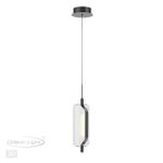 5003/10L L-VISION ODL23 465 черный матовый/прозрачный/стекло Подвес LED 10W 3000K KAVIA