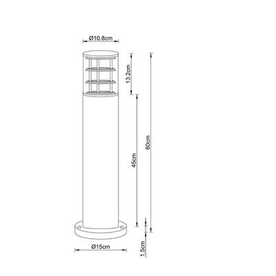 Ландшафтный светильник Arte Lamp TOKYO A5316PA-1BK, 1хE27