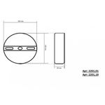 2201,01 Светильник Затмение белый d20 h4 Led 7W (4000K)