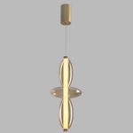 Светильник подвесной Crystal Lux QUASAR SP14W LED AMBER 3790/214