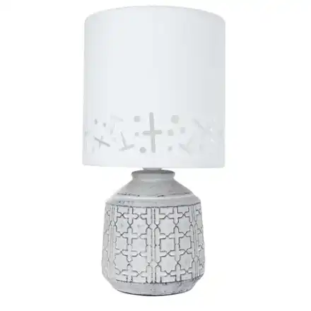 Декоративная настольная лампа Arte Lamp BUNDA A4007LT-1GY, 1хE14