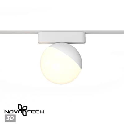 359263 SHINO NT23 052 белый Трековый светильник для низковольтного шинопровода IP20 LED 10W 48V 800Лм 3000К SMAL