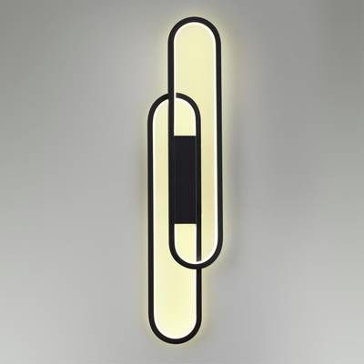 5610/37WL LEDIO LN23 073 черный Настенный светильник LED 37W 4000К 1679Лм 220V CLIPE