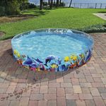 Бассейн круглый ненадувной 244*46 см, 2074 л, Fill 'N Fun Odyssey 55031 Bestway