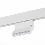 ST362.536.06 Магнитный трековый светильник белый LED 1*6W 3000K 532Lm Ra&gt;80 36° IP20 L120xW22xH134 48V