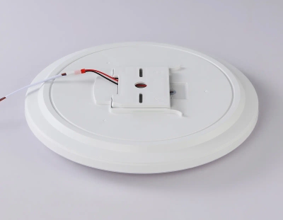 Потолочный светодиодный светильник с Wi-Fi Яндекс Алисой/Tuya/Smart Home/Alexa FZ2002 WH белый IP54 25W 3000K-6500K+RGB D370*55 (ПДУ ИК)