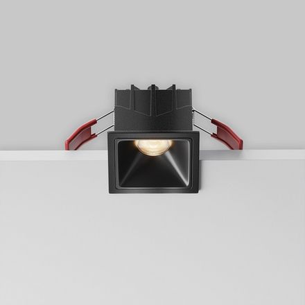 Встраиваемый светильник Alfa LED 3000K 10Вт 50°, DL043-01-10W3K-SQ-B-1. TM Maytoni