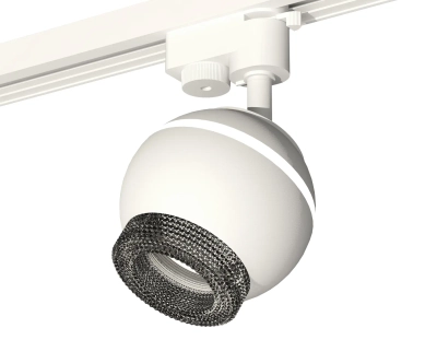 Комплект трекового светильника XT1101061 SWH/BK белый песок/тонированный MR16 GU5.3 LED 3W 4200K (A2520, C1101, N7192)