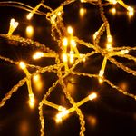 Светодиодная гирлянда занавес теплый белый 2*3м IP20 200-002 теплый белый