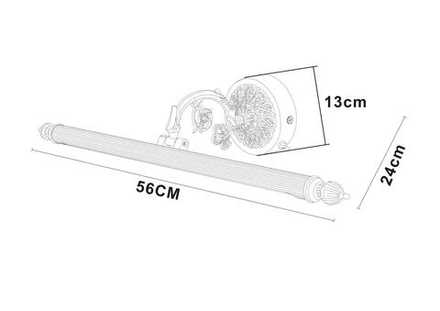 Подсветка для картин Arte Lamp BARI A6708AP-1AB, LED