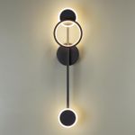 4322/16WL MIDCENT ODL22 347 металл/черный Настенный светильник IP20 LED 16W 740Лм 3000K DENZEL