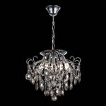 SL846.102.06 Люстра подвесная ST-Luce Темный хром/Тонированный черный E14 6*40W