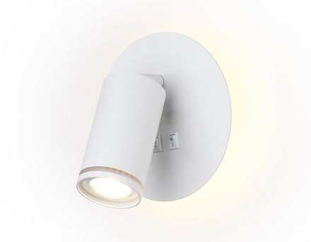 Светильник светодиодный настенный с выключателем FW2462 WH белый LED 4200K 7W D145*150
