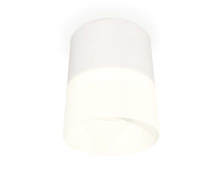 Комплект накладного светильника с акрилом XS8110002 SWH/FR белый песок/белый матовый GX53 (C8110, N8402)