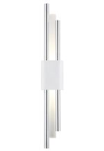 Бра Crystal Lux CARTA AP6W LED WHITE/CHROME 0341/401