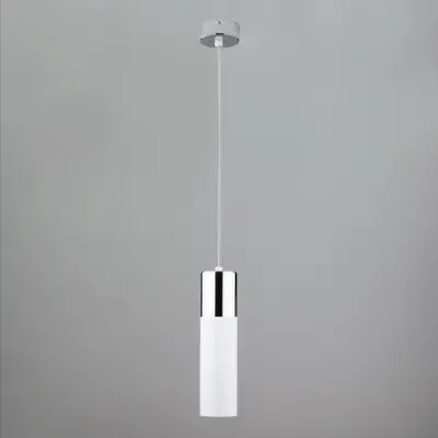 Светильник лофт подвесной со светодиодами 50135/1 LED хром/белый, LED