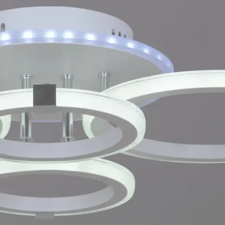 06319-3.3-04 WH+CR (RGB) светильник потолочный Reluce, LED