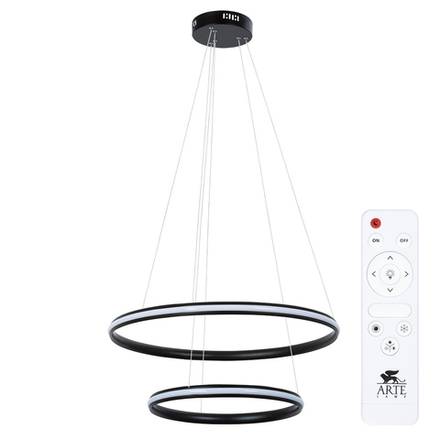 Подвесная люстра Arte Lamp MERIDIANA A2198SP-2BK, 1хLED