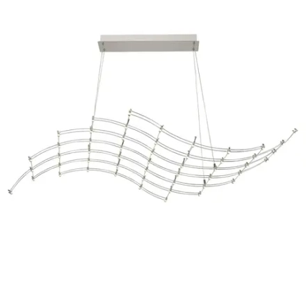 7057/45L HIGHTECH ODL25 289 Подвесной светильник нерж/сталь IP20 LED 3000K 220V WELKIN