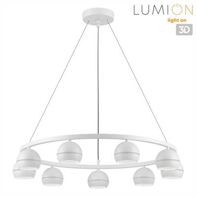 8254/9 COMFI LN25 белый металл Светильник подвесной LED GX53 8*7W 220V LUAZANA