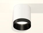 Комплект накладного светильника XS6301021 SWH/PBK белый песок/черный полированный MR16 GU5.3 (C6301, N6131)