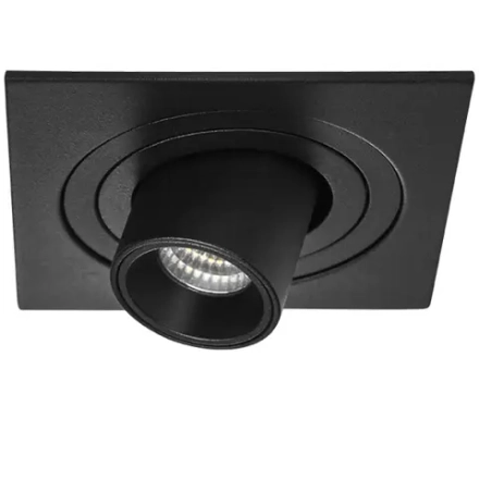 i517174 Светильник INTERO TUBO LED 7W 360LM 60G ЧЕРНЫЙ 4000K (217517+217174)