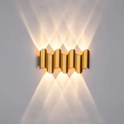341733 Светильник BOSSO 7x1W LED 770LM G ЗОЛОТО 3000K IP65 Lightstar