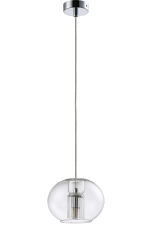 Светильник подвесной Crystal Lux BELEZA SP1 E CHROME 0232/201